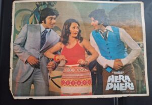 HERA PHERI Bollywood movies booklet