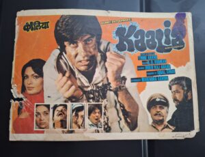 KAALIA Bollywood movies booklet