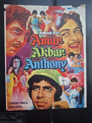AMAR AKBAR ANTHONY Bollywood movies booklet