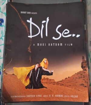 DIL SE Bollywood movie booklet