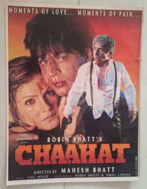 CHAAHAT Bollywood movie booklet