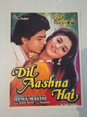 DIL AASHNA HAI Bollywood movies booklet