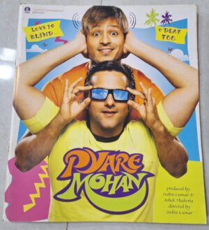 PYARE MOHAN Bollywood movies brochure