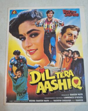 DIL TERA AASHIQ Bollywood movies booklet