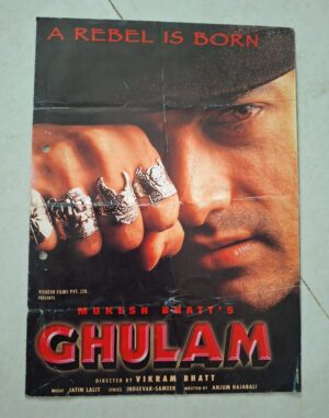 GHULAM Bollywood movies booklet