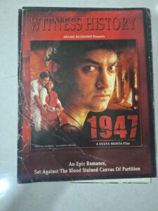 1947 Bollywood movies booklet