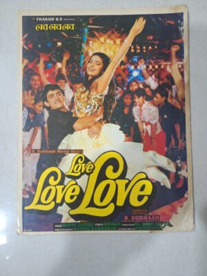 LOVE LOVE LOVE Bollywood movies booklet
