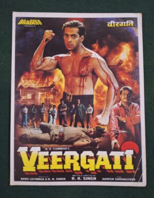 VEERGATI Bollywood movies booklet
