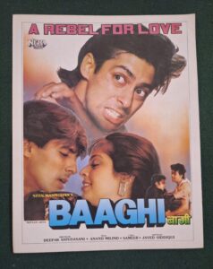 BAAGHI Bollywood movies booklet