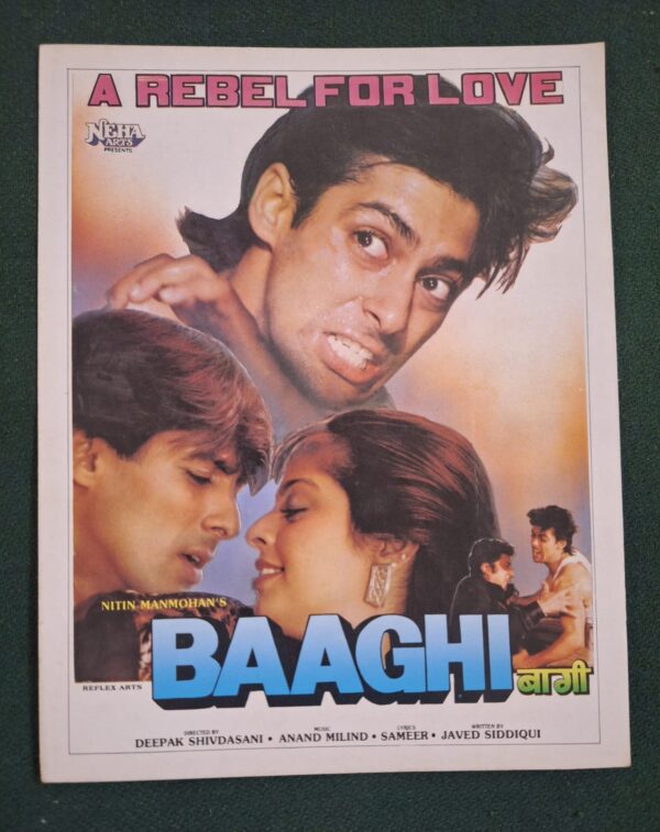 BAAGHI Bollywood movies booklet
