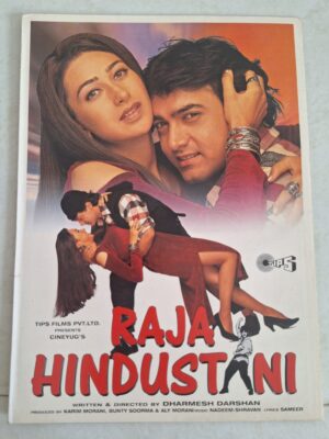 RAJA HINDUSTANI Bollywood movies booklet