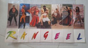 RANGEELA Bollywood movies booklet