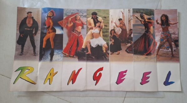 RANGEELA Bollywood movies booklet