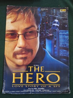 THE HERO Bollywood movie booklet