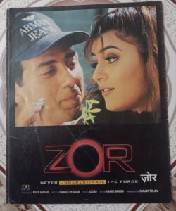 ZOR Bollywood movie booklet