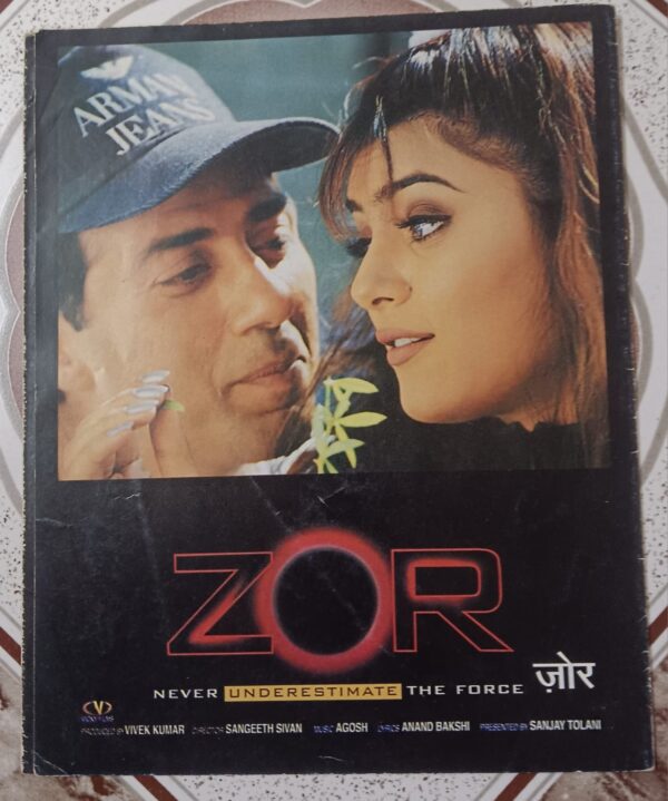 ZOR Bollywood movie booklet