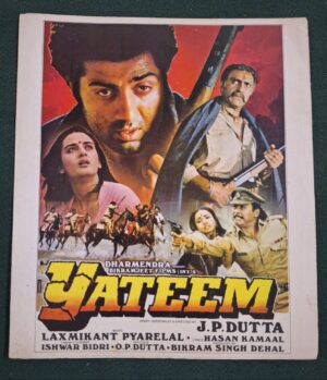 YATEEM Bollywood movie booklet