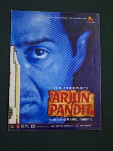ARJUN PANDIT Bollywood movie booklet
