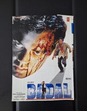 BADAL Bollywood movie booklet