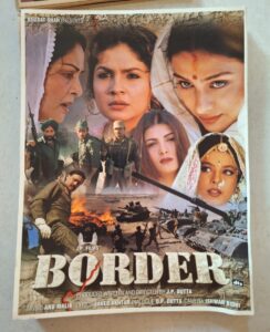 BORDER Bollywood movie booklet