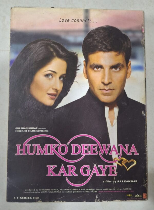 HUMKO DEEWANA KAR GAYE Bollywood movie booklet