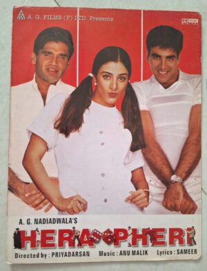 HERA PHERI Bollywood movie booklet
