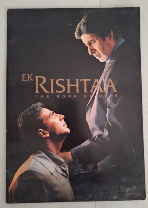 EK RISHTAA Bollywood movie brochure