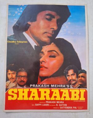 SHARAABI Bollywood movie booklet