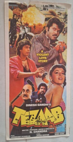 TEZAAB Bollywood movie booklets