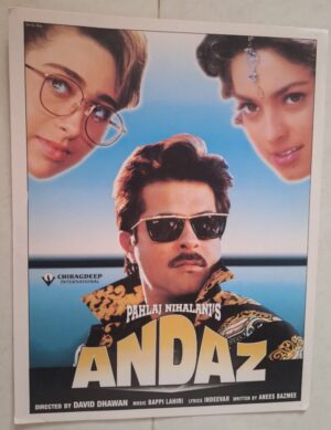 ANDAZ Bollywood movie booklets