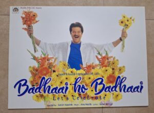 BADHAAI HO BADHAAI Bollywood movie booklets