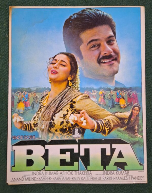 BETA Bollywood movie booklets