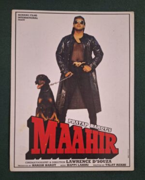 MAAHIR Bollywood movie booklets
