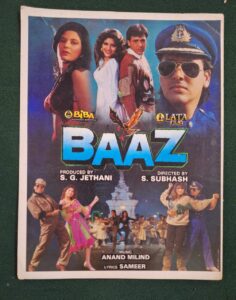 BAAR Bollywood movie booklets