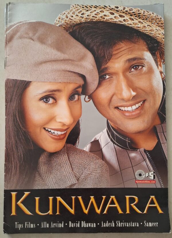KUNWARA Bollywood movie booklets