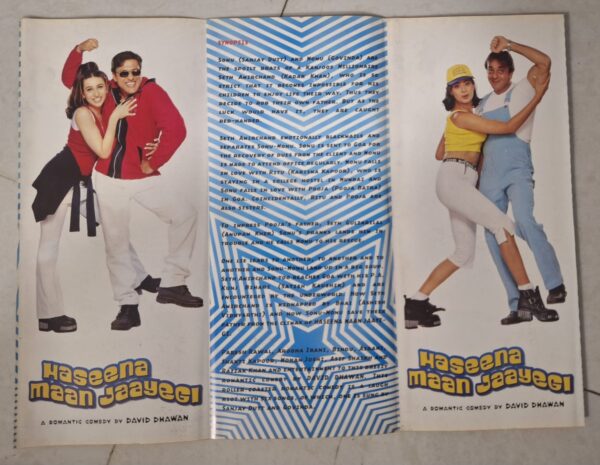 HASEENA MAAN JAAYAGI Bollywood movie booklets