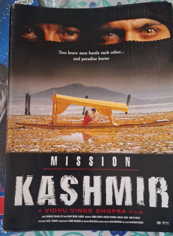MISSION KASHMIR Bollywood movie booklets