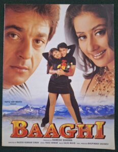 BAAGHI Bollywood movie booklets