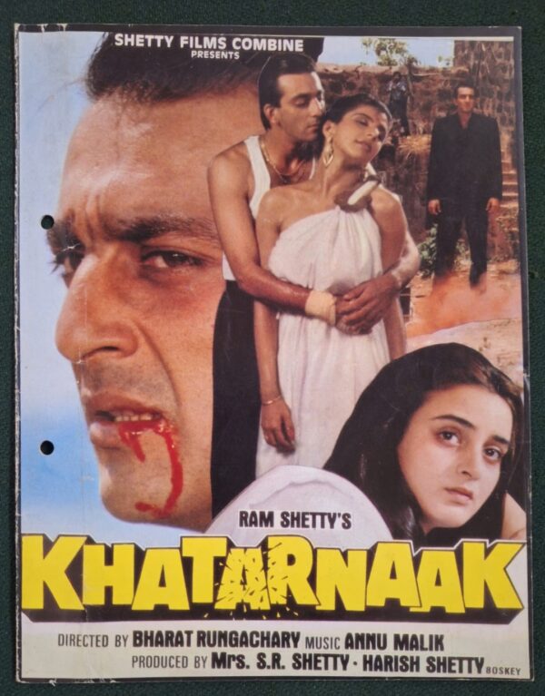 KHATARNAAK Bollywood movie booklets