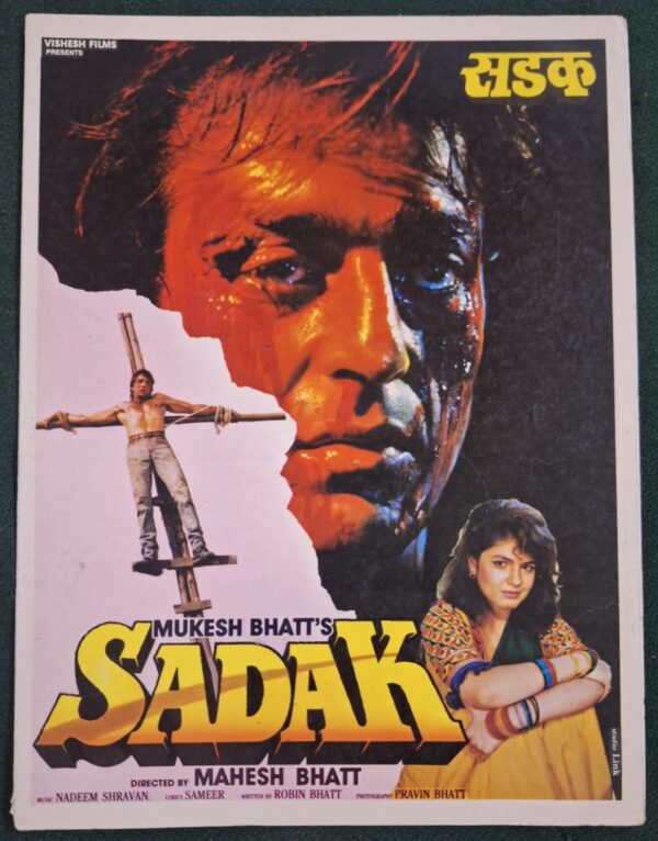 SADAK Bollywood movie booklets