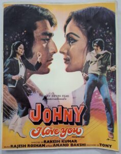 JONNY I LOVE YOU Bollywood movie booklets
