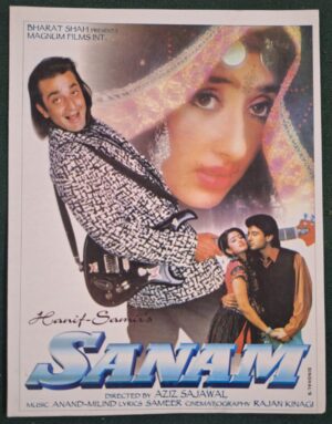 SANAM Bollywood movie booklets