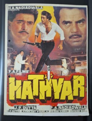 HATHYAR Bollywood movie booklets