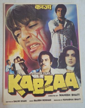 KABZAA Bollywood movie booklets