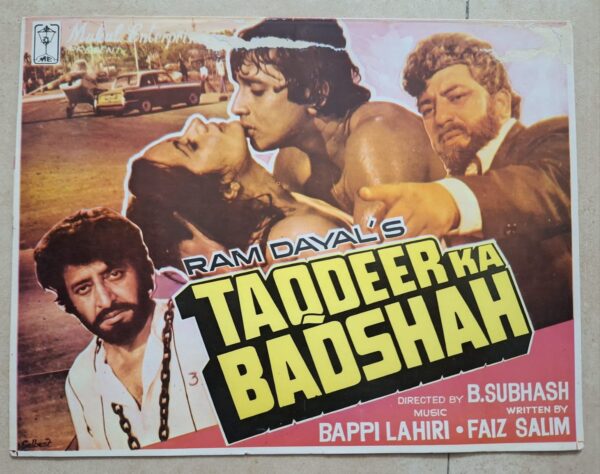 TAQDEER KA BADSHAH Bollywood movie booklets
