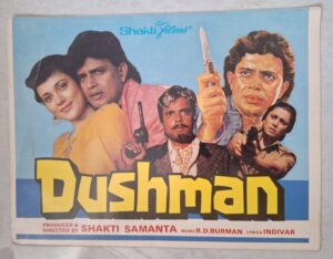 DUSHMAN Bollywood movie booklets