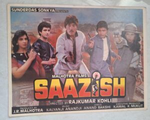 SAAZISH Bollywood movie booklets