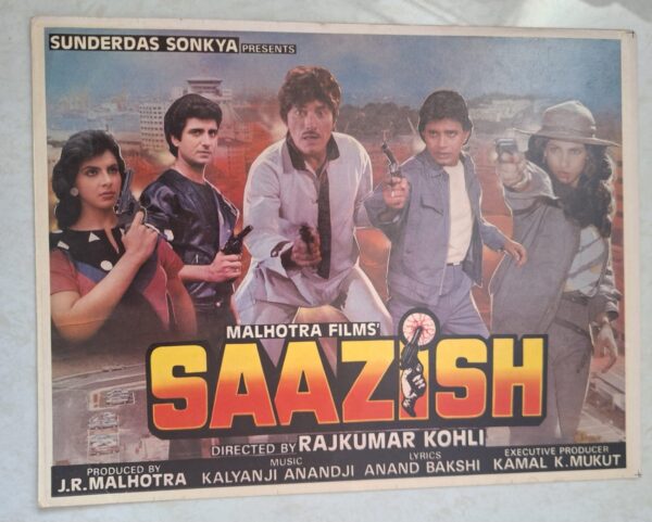 SAAZISH Bollywood movie booklets