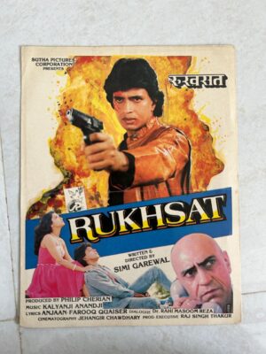 RUKSHSAT Bollywood movie booklets