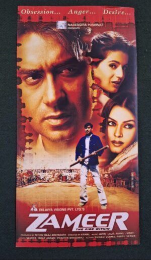 ZAMEER Bollywood movie booklets